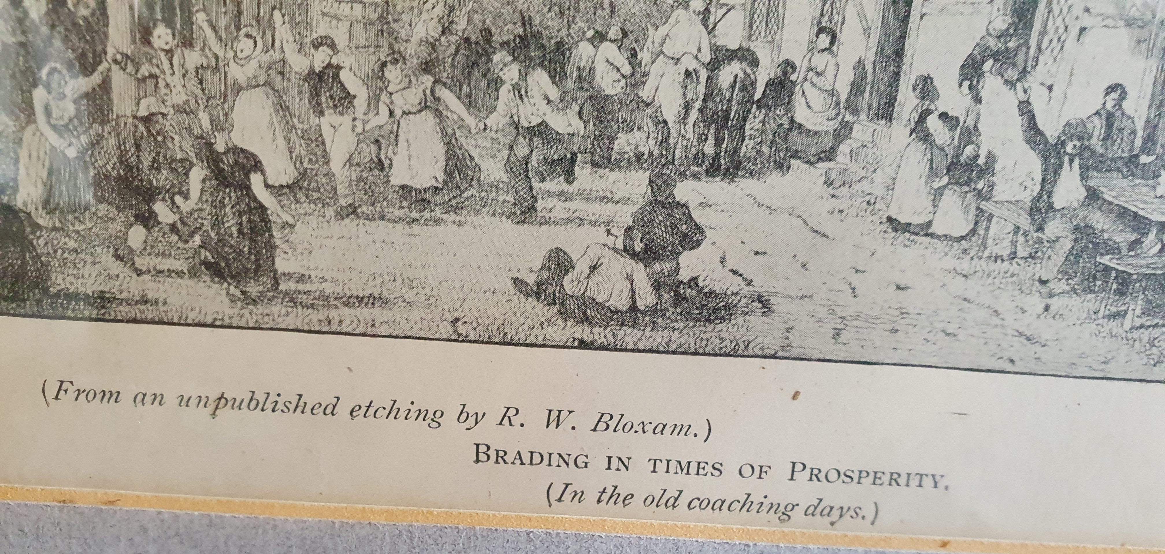 Brading dance detail